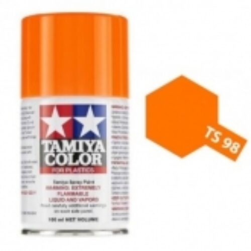 Spray Tamiya TS-98 Pure Orange smalto 100ml modellismo statico