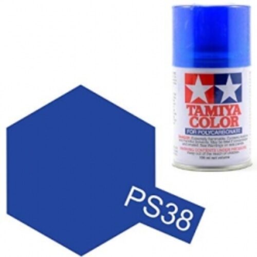 Spray Tamiya per Lexan PS38 traslucent blue 100ml