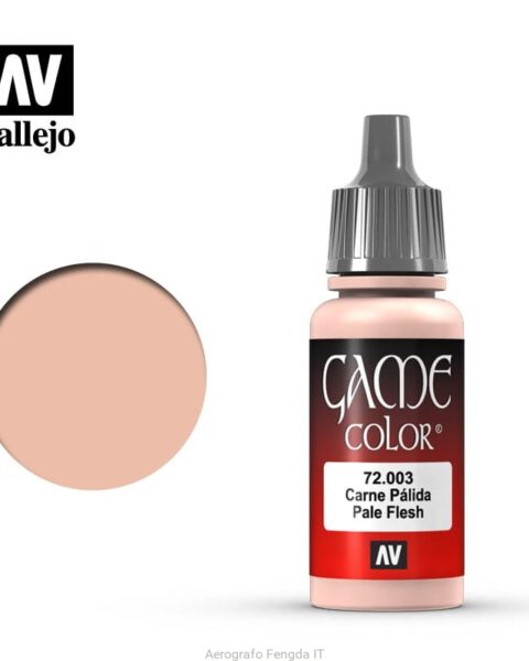 72003 Vallejo Game Color Pale Flesh Colore acrilico Modellismo e Miniature 17ml