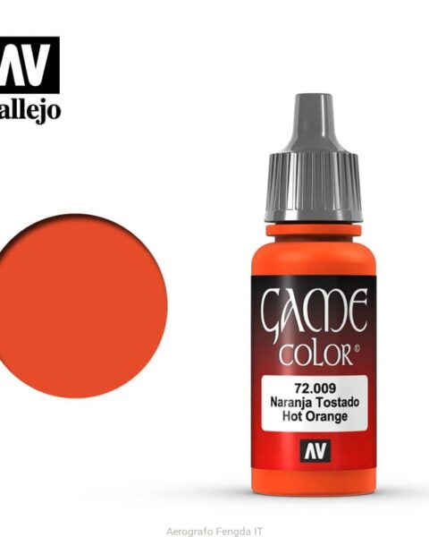 72009 Vallejo Game Color Hot Orange Colore acrilico Modellismo e Miniature 17ml