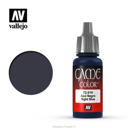 72019 Vallejo Game Color Night Blue Colore acrilico Modellismo e Miniature 17ml