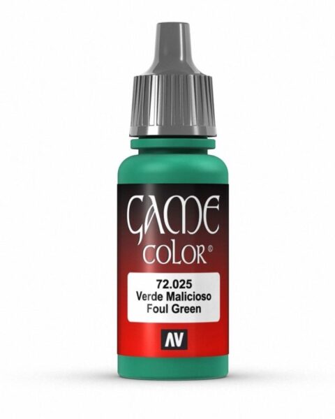 72025 Vallejo Game Color FOUL GREEN Colore acrilico Modellismo e Miniature 17ml