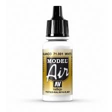 71001 - VALLEJO MODEL AIR: WHITE FS37925 RAL9016 RLM21 - 17ML
