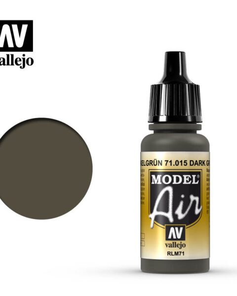 71015 - VALLEJO MODEL AIR: DARK GREEN RLM71 - 17ml