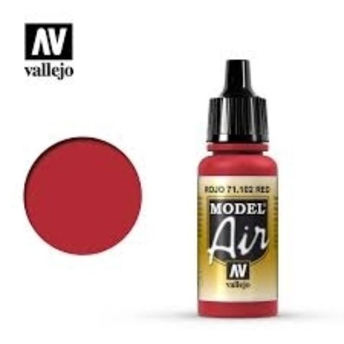 71102 – VALLEJO MODEL AIR: RED (17ML) ROSSO RLM 23 – 17ML