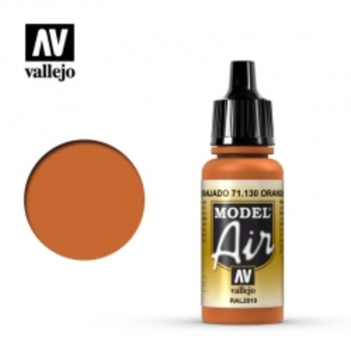 71130 – VALLEJO MODEL AIR: ORANGE RUST RAL2010 – 17ml
