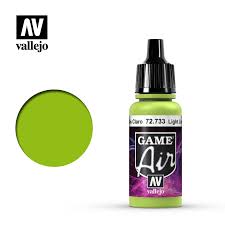 72.733 VALLEJO GAME AIR: LIGHT LIVERY GREEN (17ML)