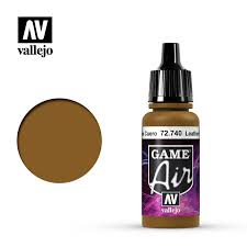 72.740 VALLEJO GAME AIR: LEATHER BROWN (17ML)