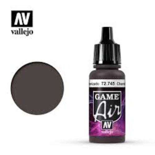72.745 VALLEJO GAME AIR: CHARRED BROWN (17ML)