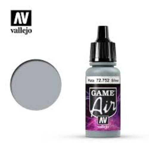 72.752 VALLEJO GAME AIR: SILVER (17ML)