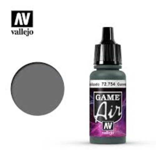 72.754 VALLEJO GAME AIR: GUNMETAL (17ML)