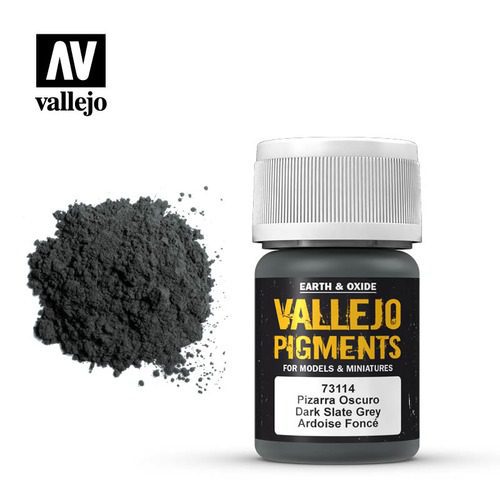 73.114 VALLEJO PIGMENTS: DARK SLATE GREY (35ML)