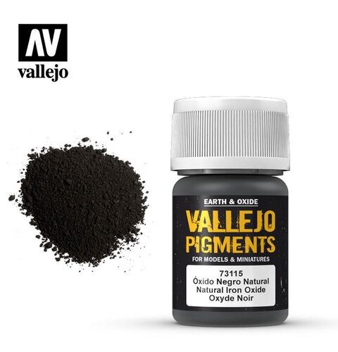 73.115 VALLEJO PIGMENTS:  NATURAL IRON OXIDE (35ML)