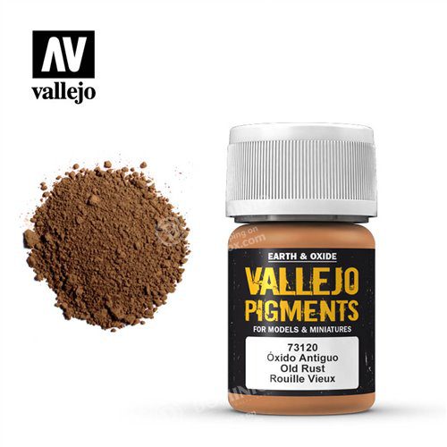 73.120 VALLEJO PIGMENTS: OLD RUST (35ML)