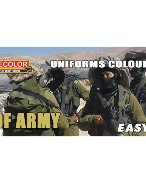 Colori Acrilici Lifecolor per divise Esercito Israeliano MS10