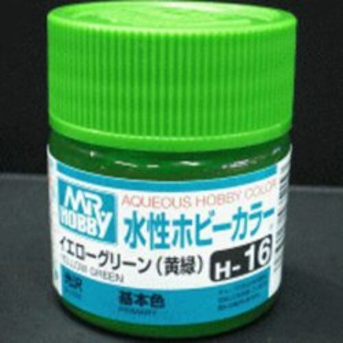 016 yellow green gloss 10ml Hobby Color Gunze Sangyo acrilico modellismo