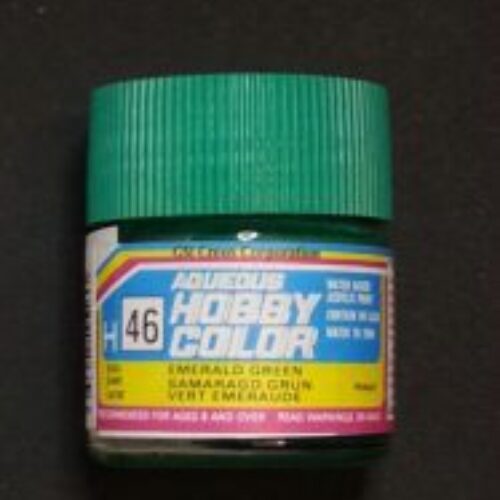 046 emerald green gloss 10ml Hobby Color Gunze Sangyo acrilico modellismo