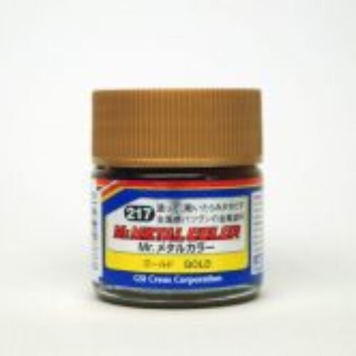 217 Gunze ORO metallico 10ml Hobby Color Gunze Sangyo acrilico modellismo