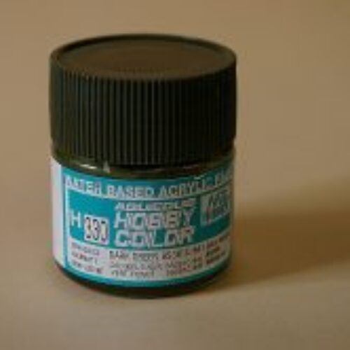 330 Gunze DARK GREEN 10ml Hobby Color Gunze Sangyo acrilico modellismo