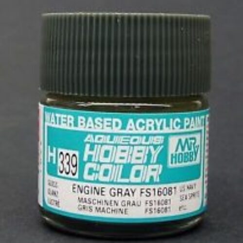 339 Gunze engine gray FS16081 gloss 10ml Hobby Color Gunze Sangyo acrilico modellismo