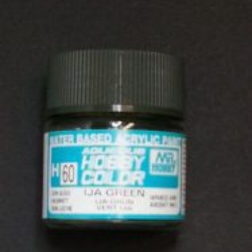 060 IJA GREEN GLOSS 10ml Hobby Color Gunze Sangyo acrilico modellismo