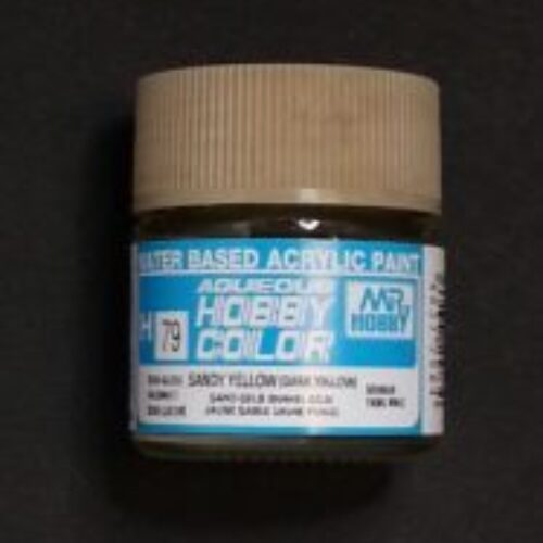 079 Gunze sandy yellow semi gloss 10ml Hobby Color Gunze Sangyo acrilico modellismo