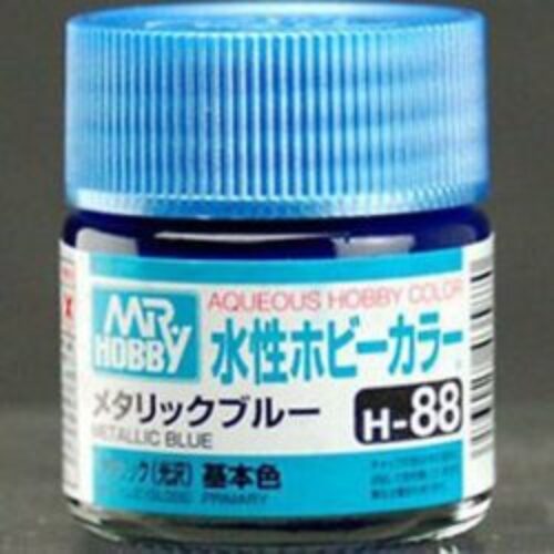 088 Gunze Metallic blue water based 10ml Hobby Color Gunze Sangyo acrilico modellismo