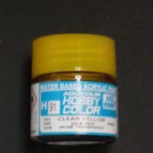 091 Gunze clear yellow gloss 10ml Hobby Color Gunze Sangyo acrilico modellismo