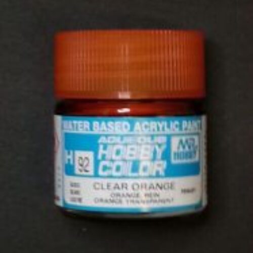 092 Gunze clear orange gloss 10ml Hobby Color Gunze Sangyo acrilico modellismo