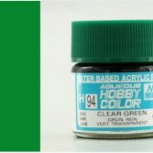 094 Gunze clear green gloss 10ml Hobby Color Gunze Sangyo acrilico modellismo