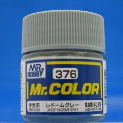 C-376 Gunze Lacquer smalto Radome Gray semi gloss  10ml colore modellismo