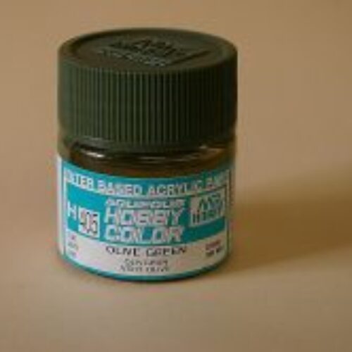 405 Gunze olive green Flat  10ml Hobby Color Gunze Sangyo acrilico modellismo