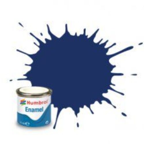 (15) AA0165 SMALTO HUMBROL Enamel MIDNIGHT BLUE 14 ml colore per modellismo