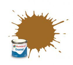 (234) AA0234 SMALTO HUMBROL Enamel DARK FLESH 14 ml colore per modellismo