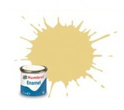 (103) AA1136 SMALTO HUMBROL Enamel CREAM 14ML colore per modellismo