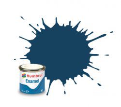 (104) AA1153 SMALTO HUMBROL Enamel OXFORD BLUE 14ML colore per modellismo