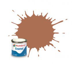 (119) AA1314 SMALTO HUMBROL Enamel LIGHT EARTH 14ML colore per modellismo