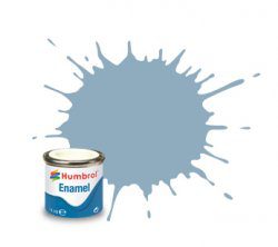 (128) AA1417 SMALTO HUMBROL Enamel US COMPASS GREY colore per modellismo