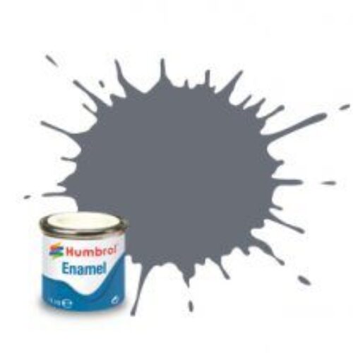 (145) AA1571 SMALTO HUMBROL Enamel MEDIUM GREY 14 ml colore per modellismo