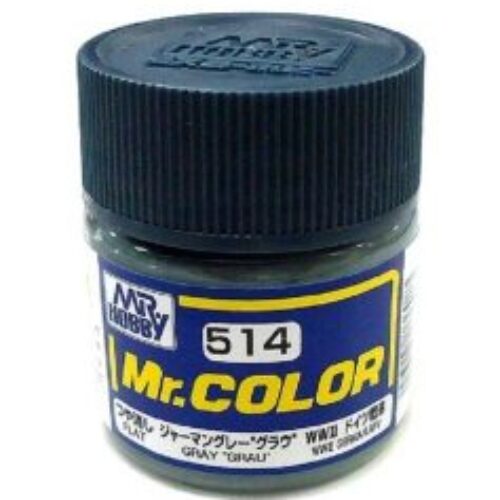 C-514 Gunze Lacquer smalto Gray Grau opaco 10ml colore modellismo