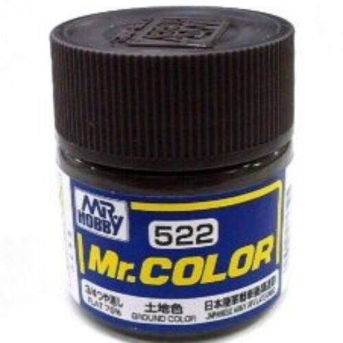 C-522 Gunze Lacquer smalto nero opaco 75% 10ml colore modellismo