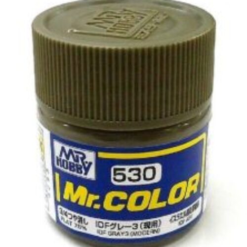C-530 Gunze Lacquer smalto IDF Gray III Modern opaco 75% 10ml colore modellismo