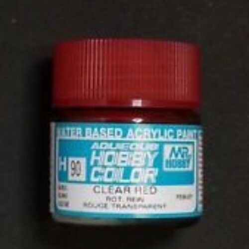 090 Gunze clear red gloss 10ml Hobby Color Gunze Sangyo acrilico modellismo