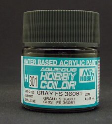 301 Gunze Gray FS36081 10ml Hobby Color Gunze Sangyo acrilico modellismo