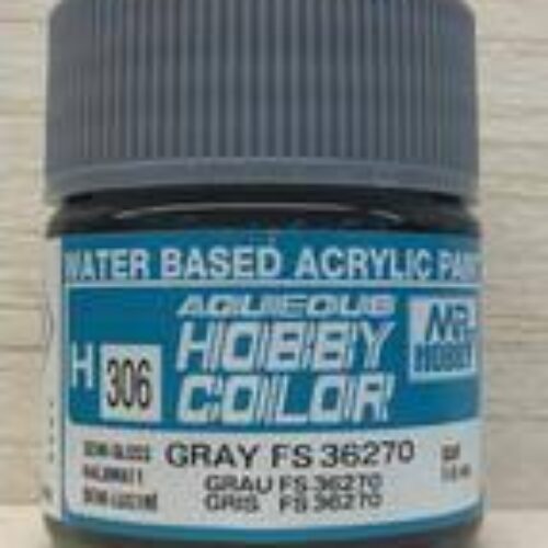 306 Gunze Gray FS 36270 10ml Hobby Color Gunze Sangyo acrilico modellismo