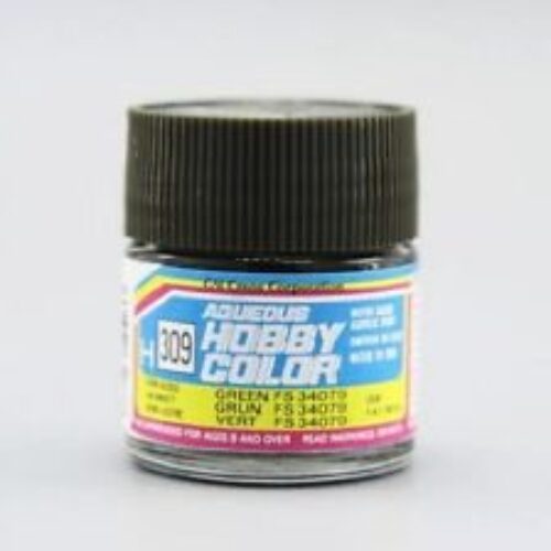309 Gunze Green USAF FS 34079 semi gloss 10ml Hobby Color Gunze Sangyo acrilico modellismo