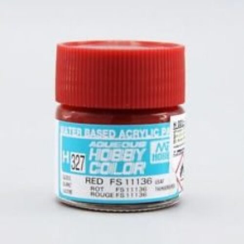 327 Gunze red gloss FS11136 10ml Hobby Color Gunze Sangyo acrilico modellismo
