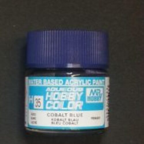 035 blue cobalto lucido gloss 10ml Hobby Color Gunze Sangyo acrilico modellismo