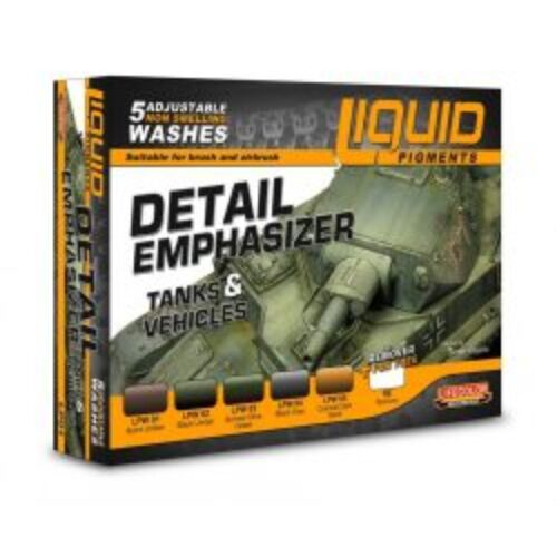 Complementi Lifecolor per enfatizzare i dettagli in rilievo LP01 (SET)