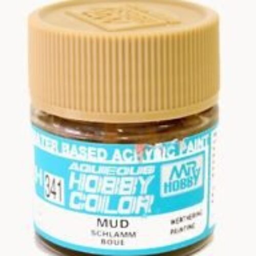 341 Gunze Mud flat 10ml Hobby Color Gunze Sangyo acrilico modellismo